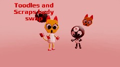 Dandy's world episode 3 Toodles and Scraps bodys swap