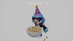 Tommymeows eating ceral simulator