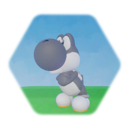 Duggi the Black Yoshi (My version)