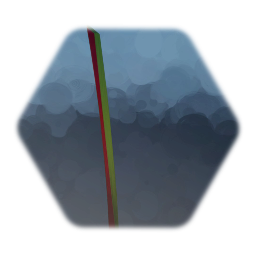 Red Gold Katana Blade