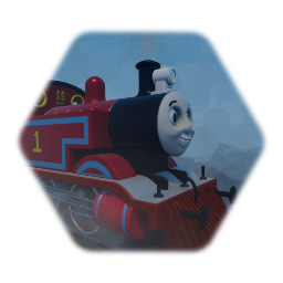 Thomas the red updated tank engine (credit)