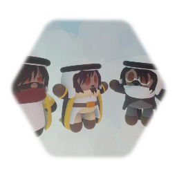 Hetalia First Saudi State And Second Saudi state Plushies