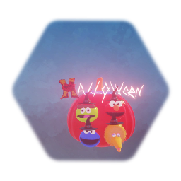 Elmo & Friends - All Hallows' Dreams Pumpkin!