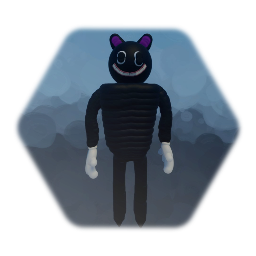 So I redid my old cartoon cat model