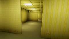 The Backrooms: Level 0 "The Lobby" Render