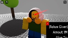 GIVING ROBUX TO EVER VIEWER LIVE IN MY ROBLOX GAME!!!!!