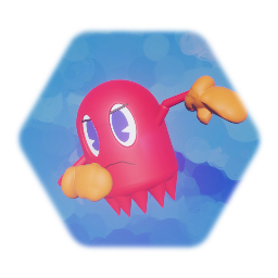 Pac-Man Ghost Remixable Blinky