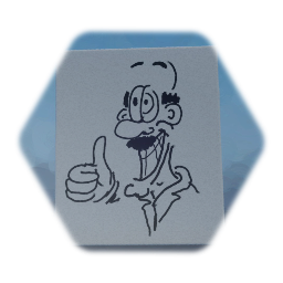 Birt's Impressed (Canvas Drawing)