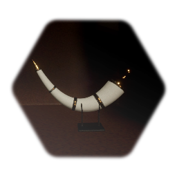 Ornamental tusk