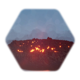 Igneous w lava cookie