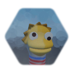 Sunrise Sock puppet