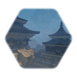 Pagoda Style Buildings