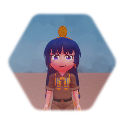 デフォルメキャラクター　なれこ
