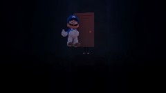 SMG4 Door But Fluffy the Ghost panther