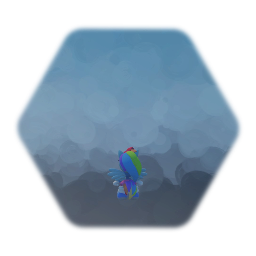 Classic Rainbow dash Frontiers Puppet