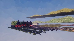 Make a railway of rails of ___ (say join)