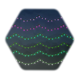 Christmas Lights Flashing