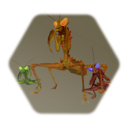 Mantis Linnaeus imperatrix (mob and boss)