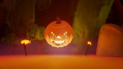 Remix of All Hallows' Dreams Pumpkin Template