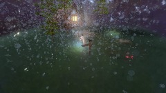 Waiting for her return