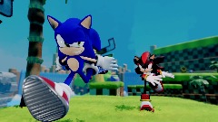 Sonic VS Shadow Render