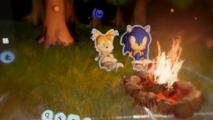 Relax whit Sonic and tails test