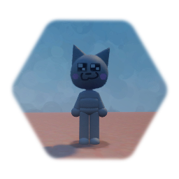 Simple cat character