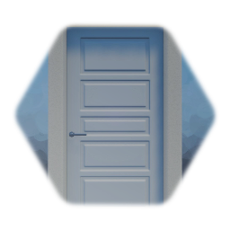 Functional interior door with easy lock 5