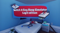 Watch a guy sleep simulator Legit Edition
