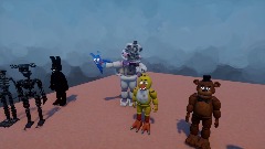Fnaf sculptures:)