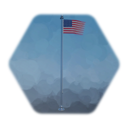 Standard American Flagpole