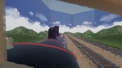 Travelling down the line.