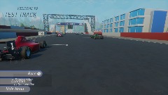 Really hard racetrack game