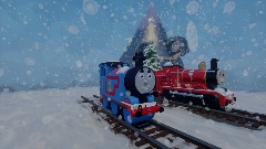 Thomas in snow Animated