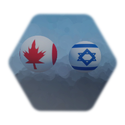Canada and Israel in my style @sidbaker91