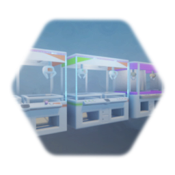 クレーンゲーム機　Japanese arcade crane machine