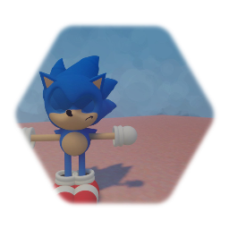 sonic but hes dead inside