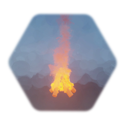 Lowpoly Bonfire