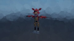 FNaF2: Withered Foxy but with unwithered foxy head