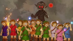 Fanart of ALL Young Link versions