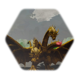 Kaiju world Ghidorah no kevin