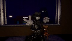 Ms. Memime tries the<clue> grimace shake