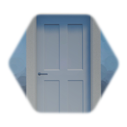 Functional interior door with easy lock 7