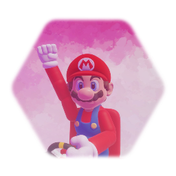 Remaster Mario kart puppet v2 (jumping)
