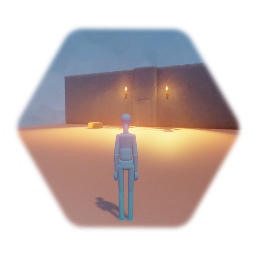 Stone Wall with Hidden Switch