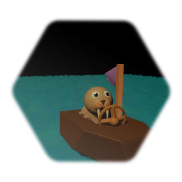 Walrus boat pilot