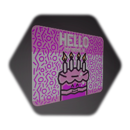 HELLO MY NAME IS | CAKE