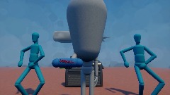 You ate a candy called Big headz and everyone`s head is BIG!