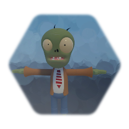 Plants vs zombies - Browncoat zombie