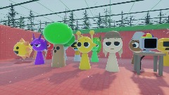 Dreams Sprunki 3D Roleplay - Christmas Map